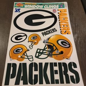 Green Bay Packers Vintage Window Clings